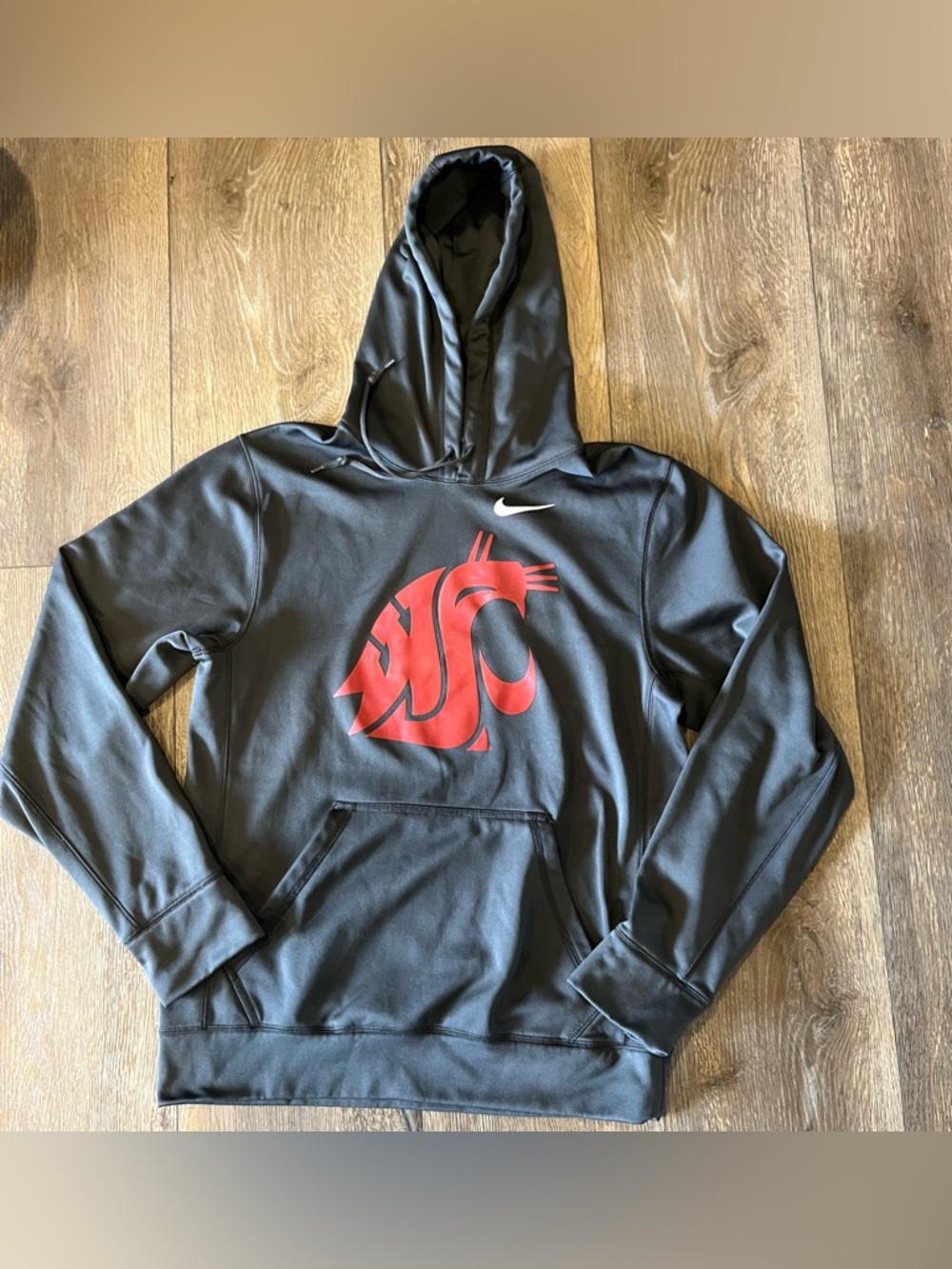 Nike Therma-fit Washington State Cougars Logo Sweatshirt Hoodie Men’s S